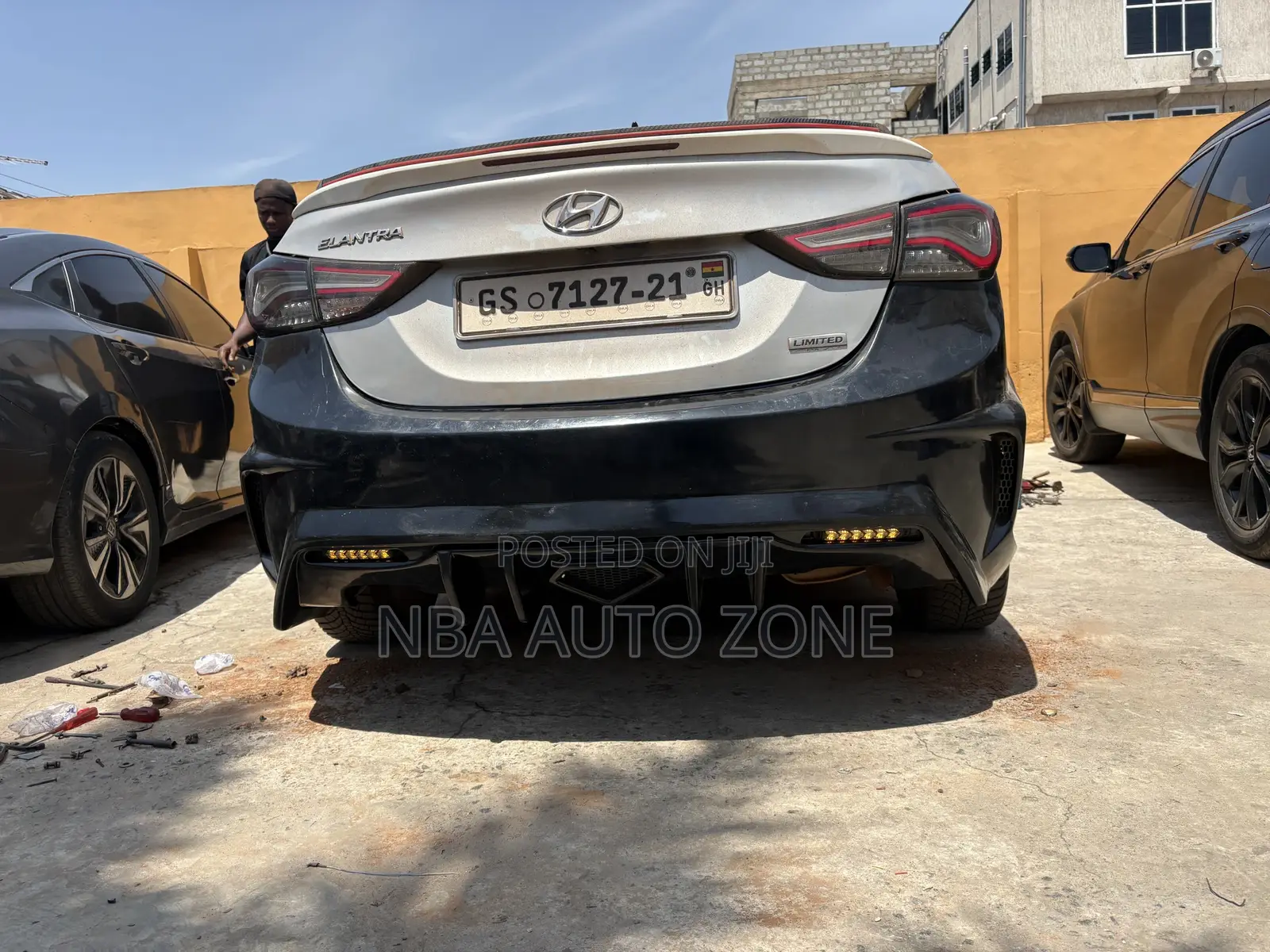 Elantra 2012-15 Lambo Spec Bumper Front and Back Bumper