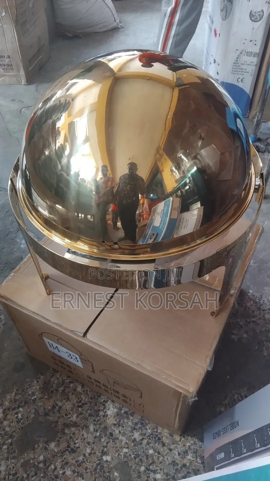 Egg-Shaped Luxurious Chafing Dish