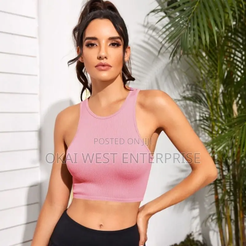 Chic Sporty Exposed Navel Vest - Your New Go-to for Versatile Style