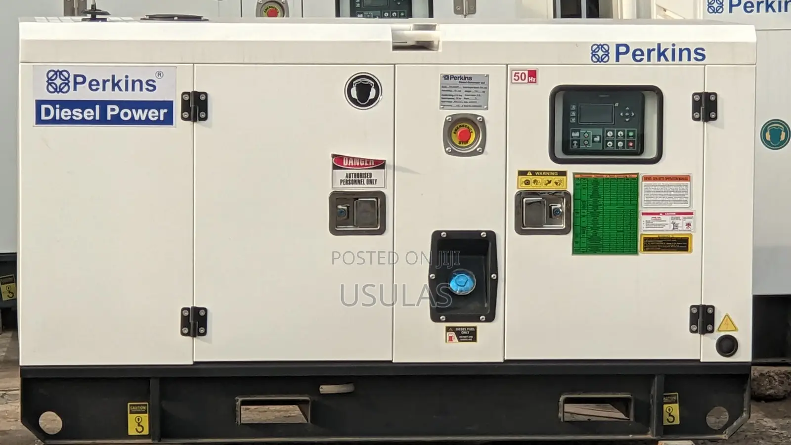 White 30kva Perkins Generator