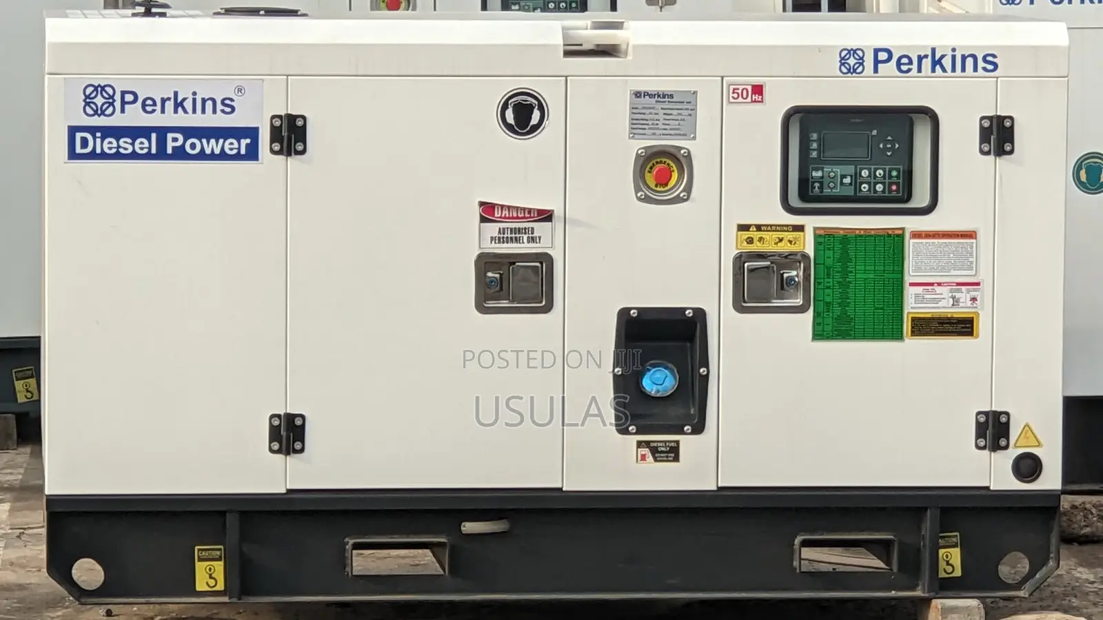 White 30kva Perkins Generator