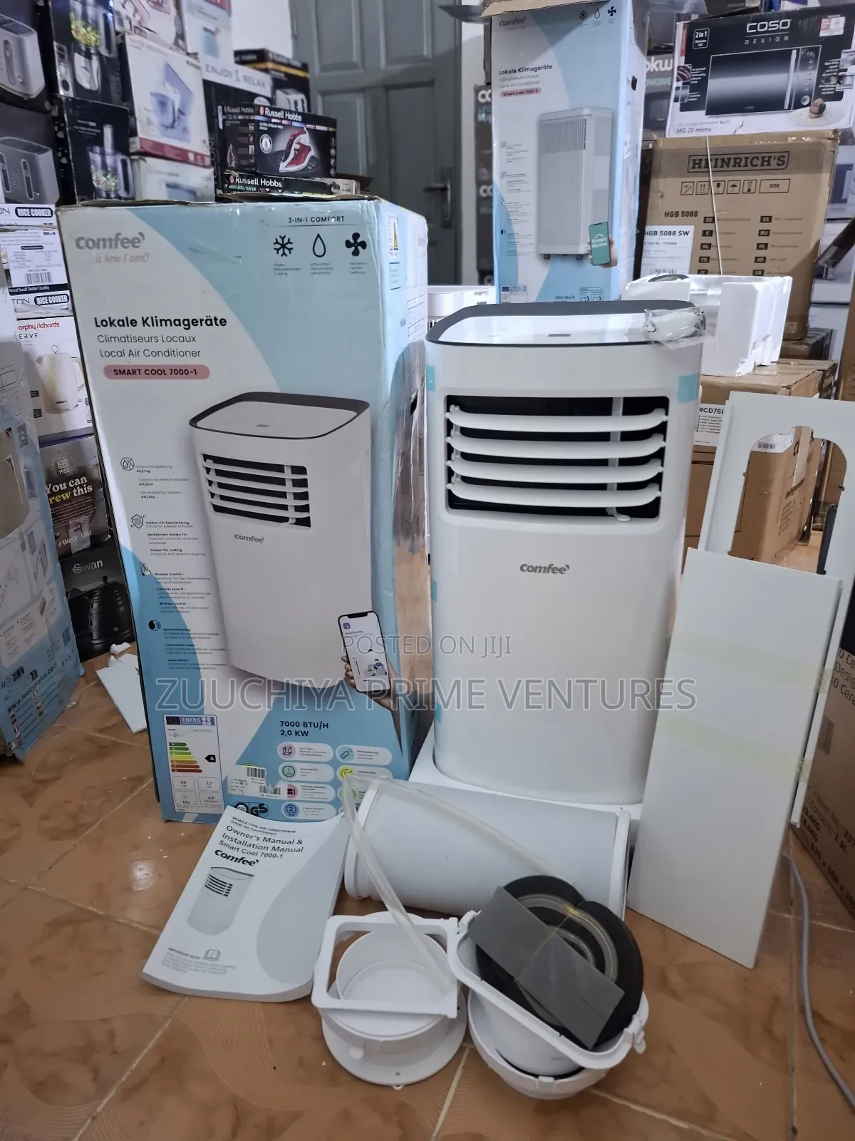 3-in-1 Comfee 7000btu Mobile Air Conditioner From Germany
