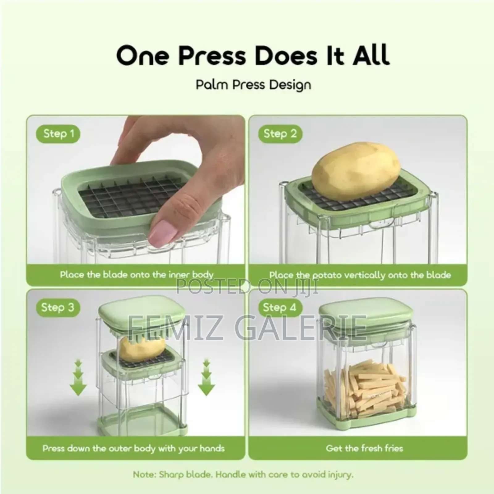 Oraimo Chopsnap Instant 2in1 Vegetable Chop Box