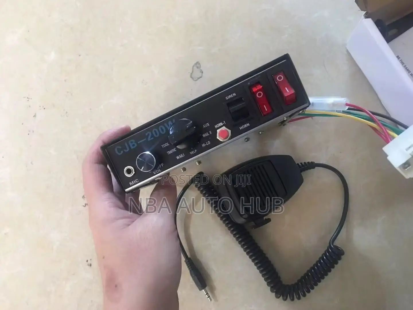 Ambulance Light And Siren Set