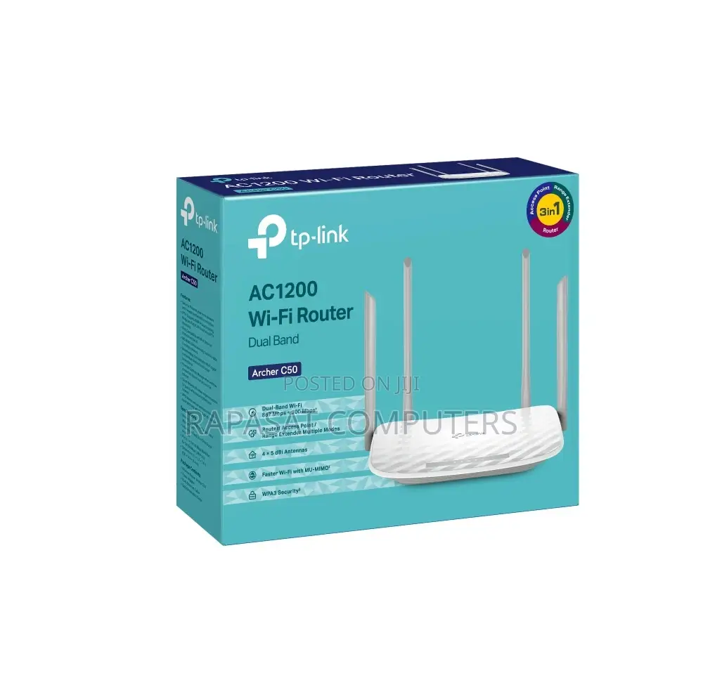 Tplink Archer C50 Wireless Dual Band Router(Ac1200)