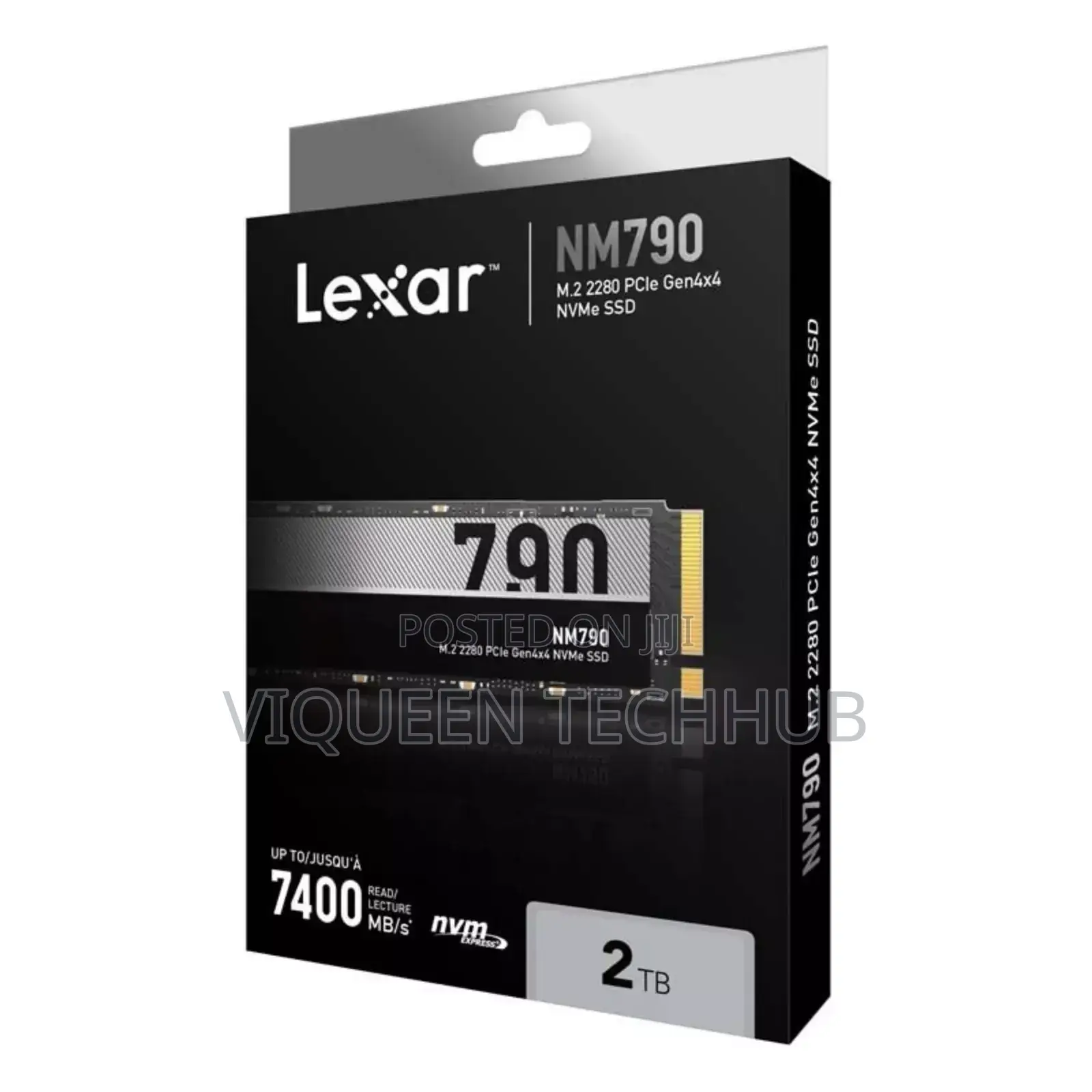 Durable Lexar SSD Drive ( 2tb M.Pci-e Nvme)