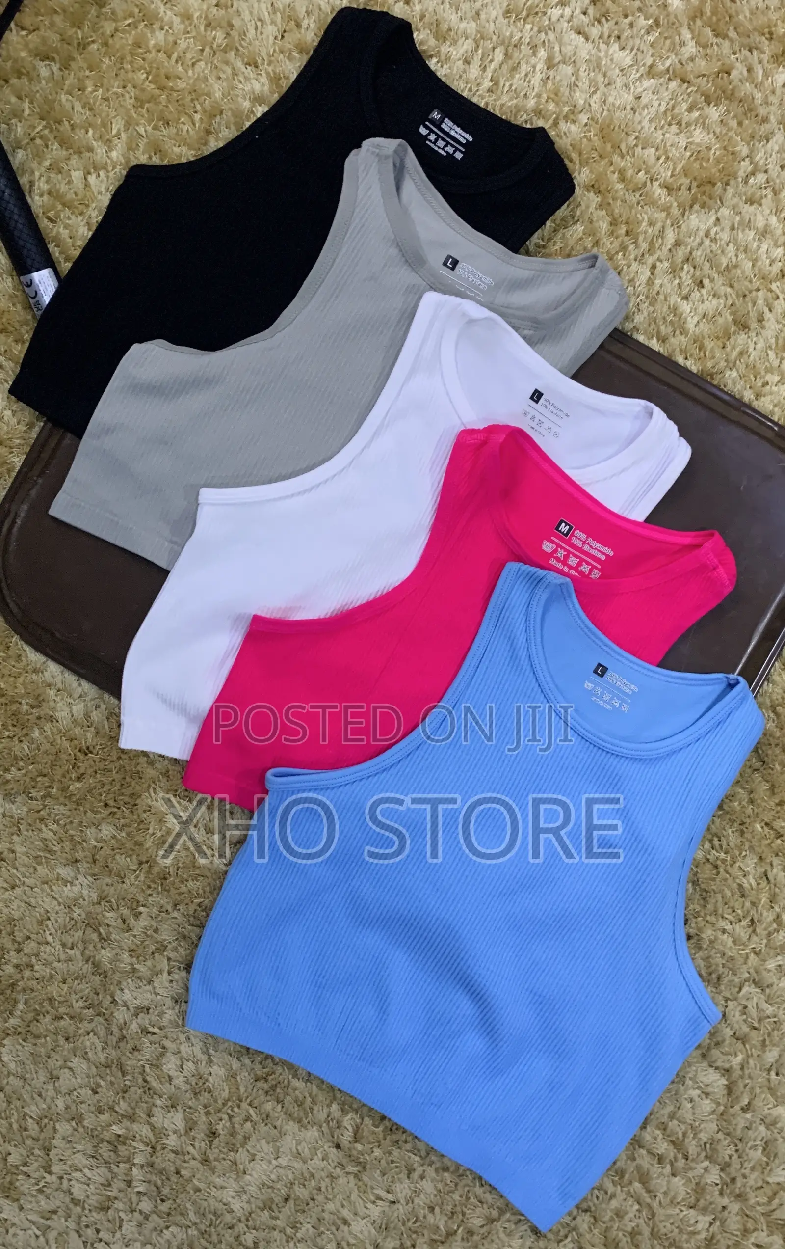 Women’S Cotton Seamless Sleeveless Tank Crop Top Vest -High Elasticity