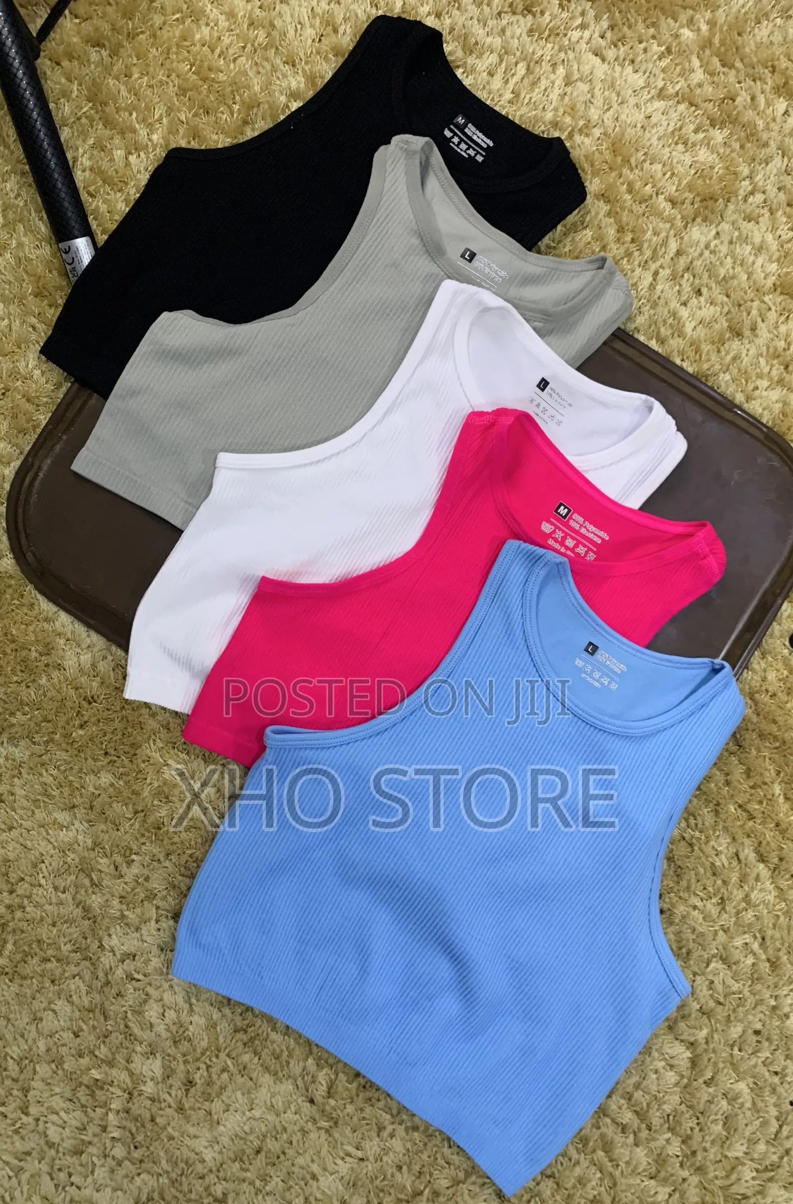 Women’S Cotton Seamless Sleeveless Tank Crop Top Vest -High Elasticity