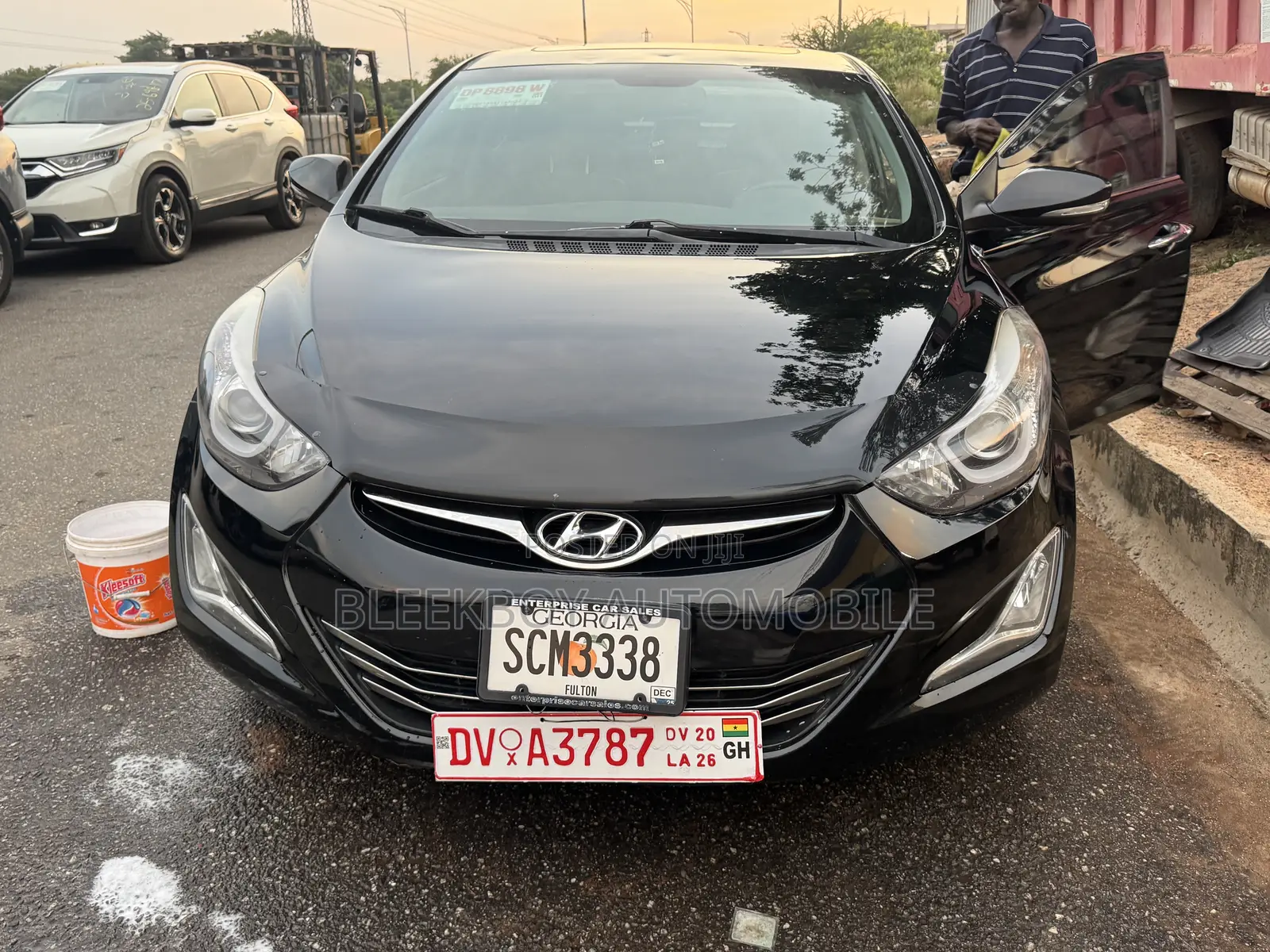 Hyundai Elantra Limited 4dr Sedan (1.8L 4cyl 6A) 2015 Black