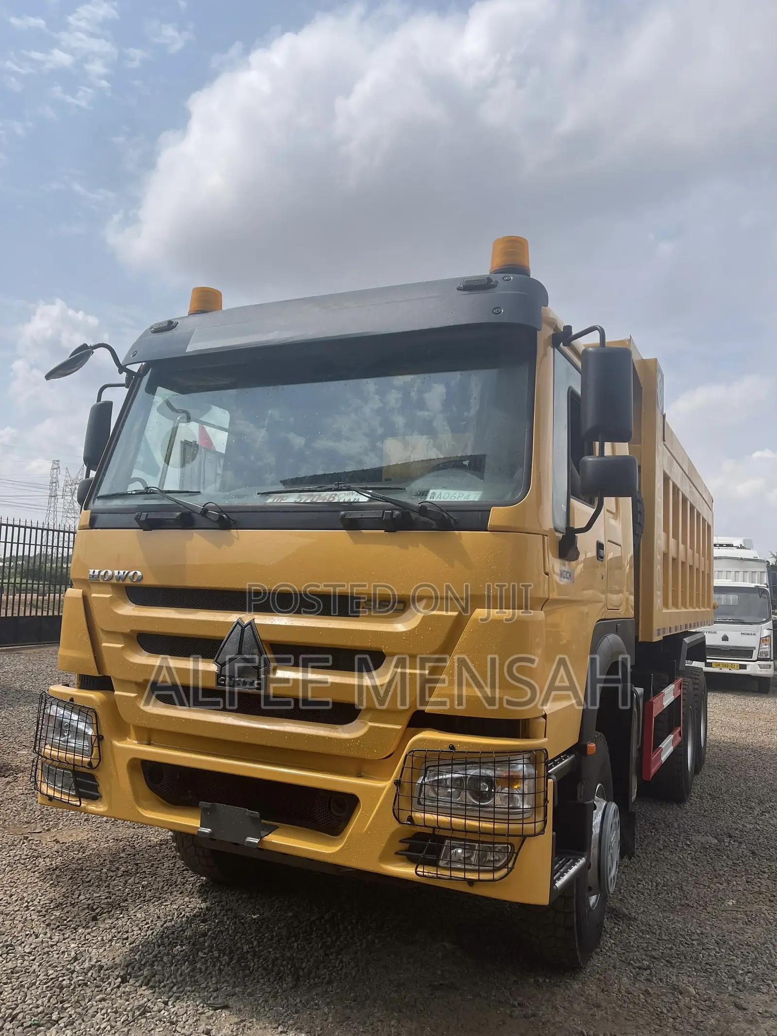 6*4 Howo Tipper Truck Cif to Tema Port ( With Shipment )