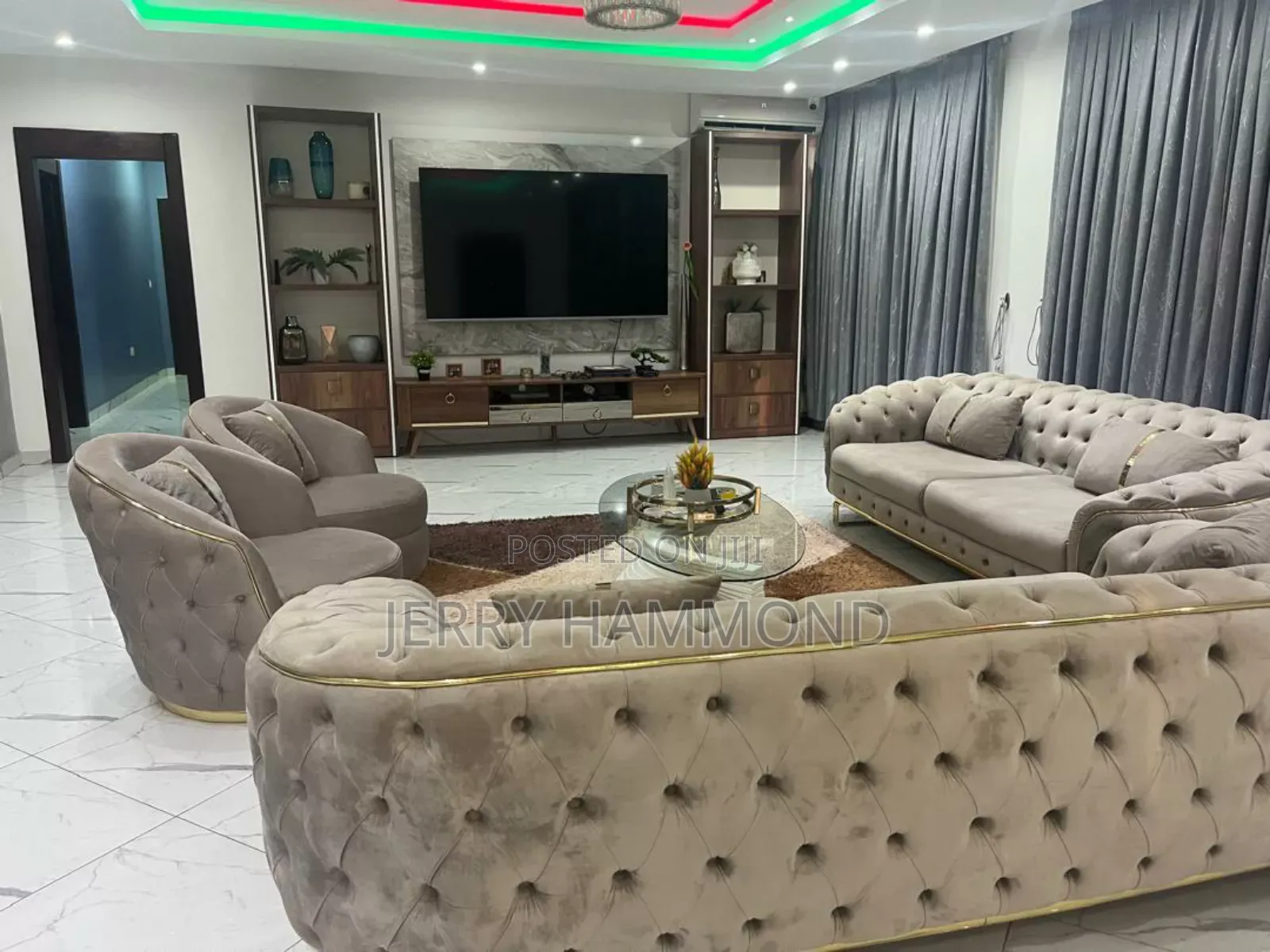 Furnished 5bdrm House in Tseaddo East Airport for rent