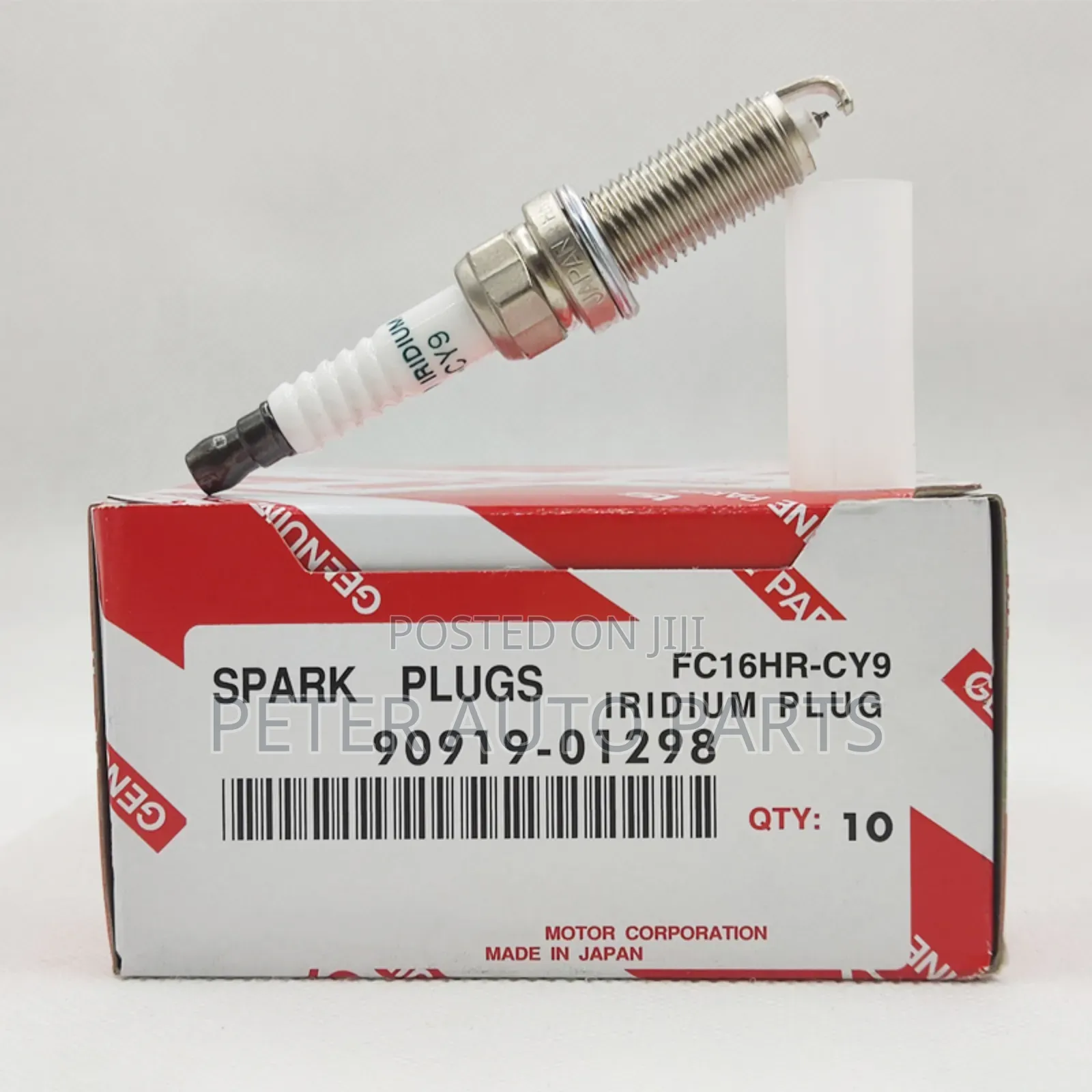 Toyota Corolla 2015-17 Spark Plugs.