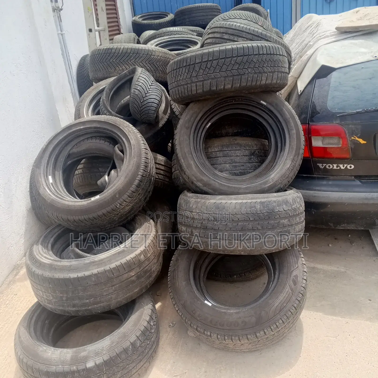 German Used Car Tyres (Over 5000 PCS of All Sizes Bulk Buyers Only)