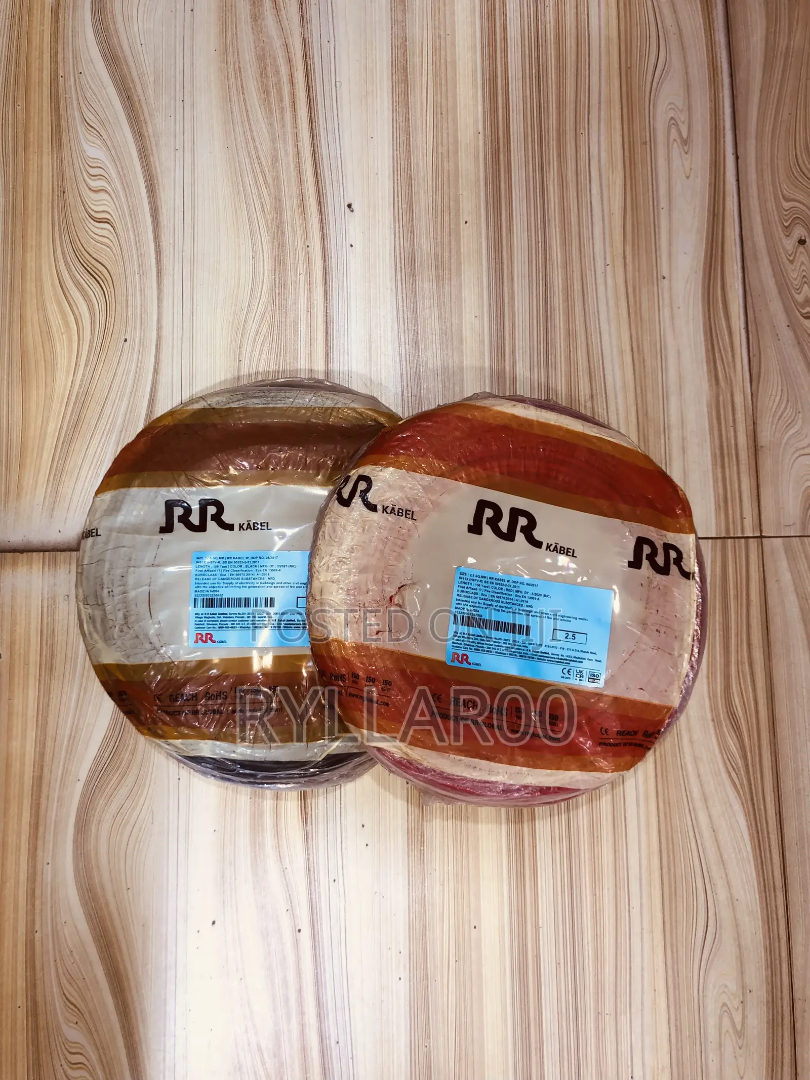 Original Rr Turkey Insulated Wiring Electrical Cables 1.5mm