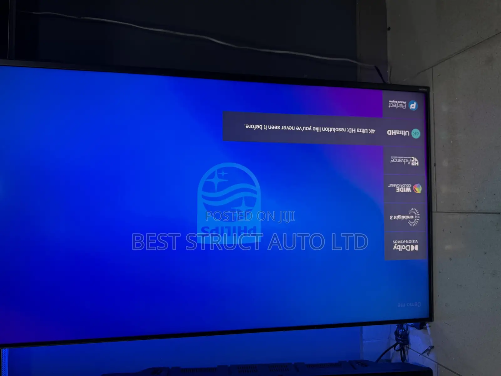 Slightly Used Philips 50 Inches Smart Android Tv