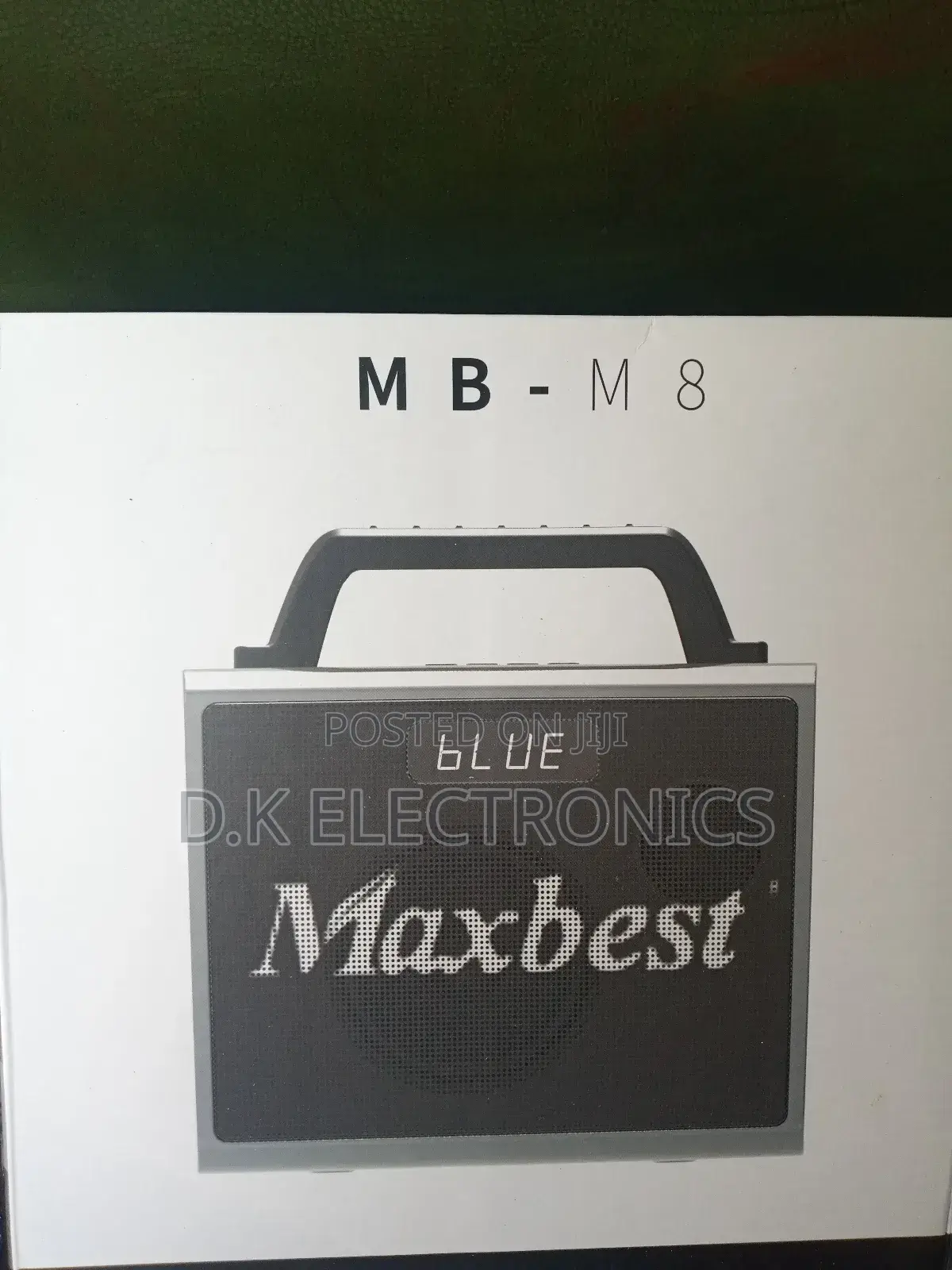 Original Maxbest Mb-M8 Portable Rechargeable Speaker