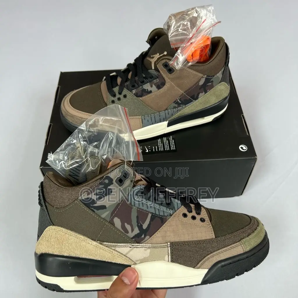 Original Jordan 3 Patchwork Camo