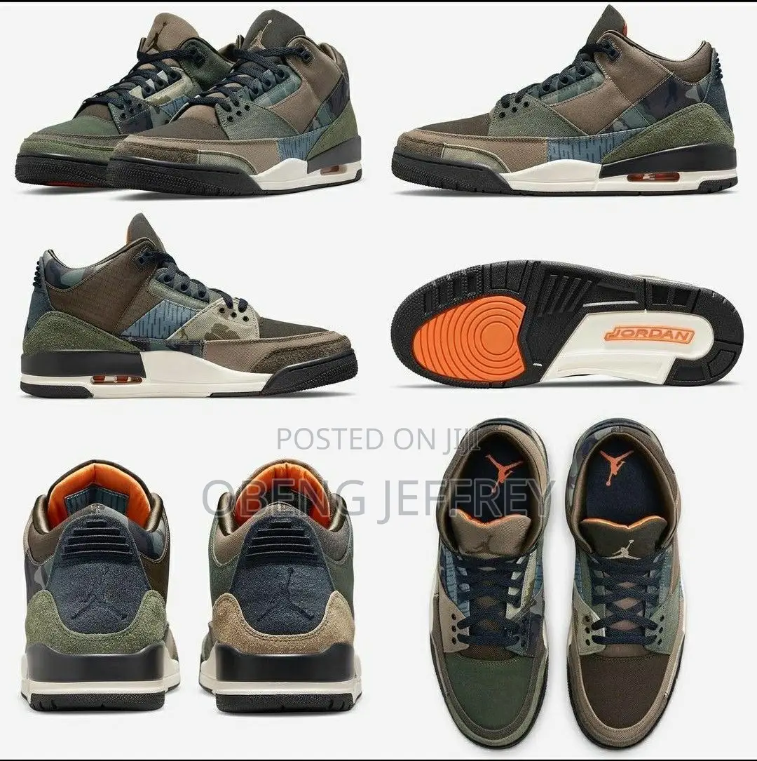 Original Jordan 3 Patchwork Camo