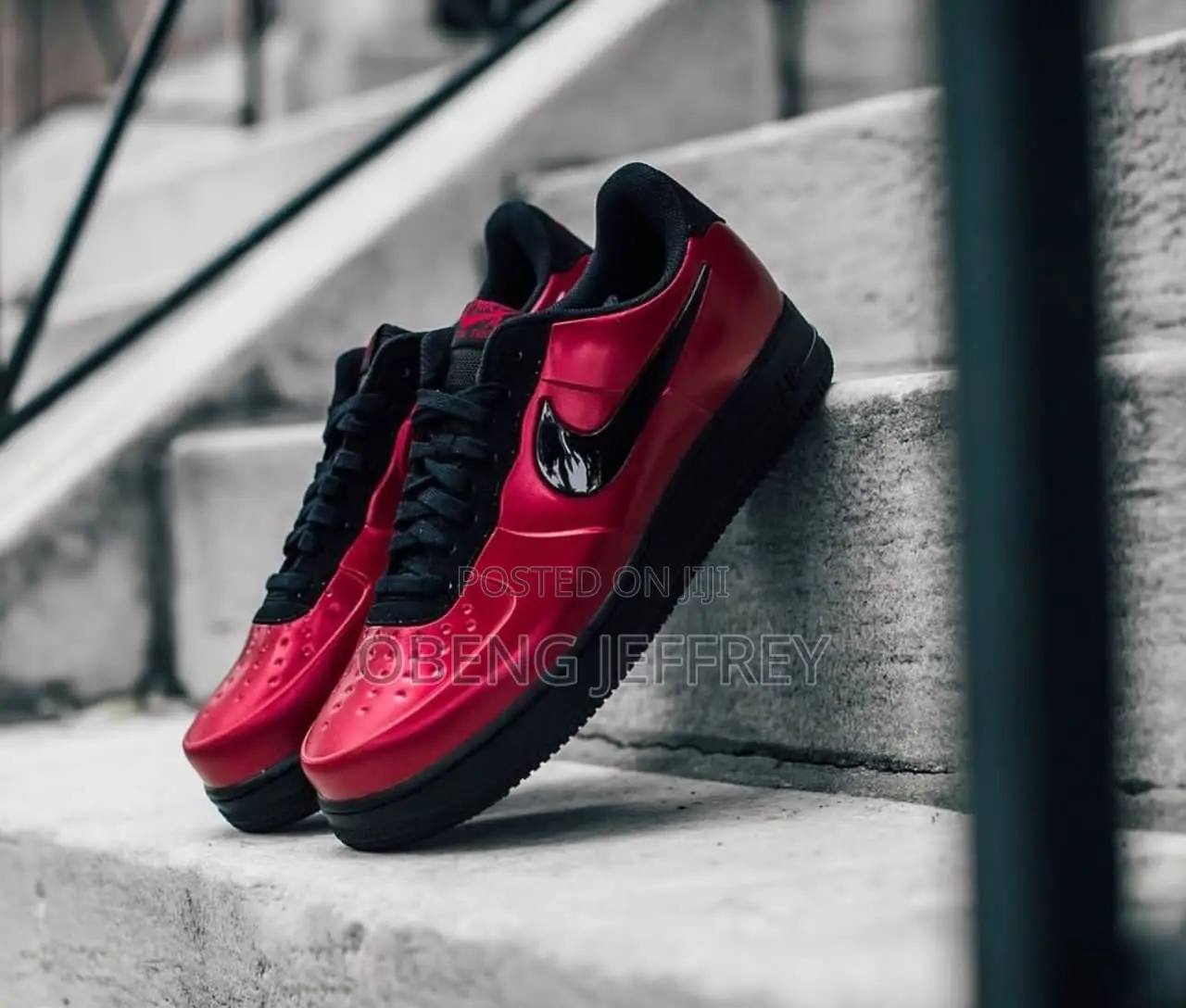 Original Airforce Foamposite Gym Red / Black