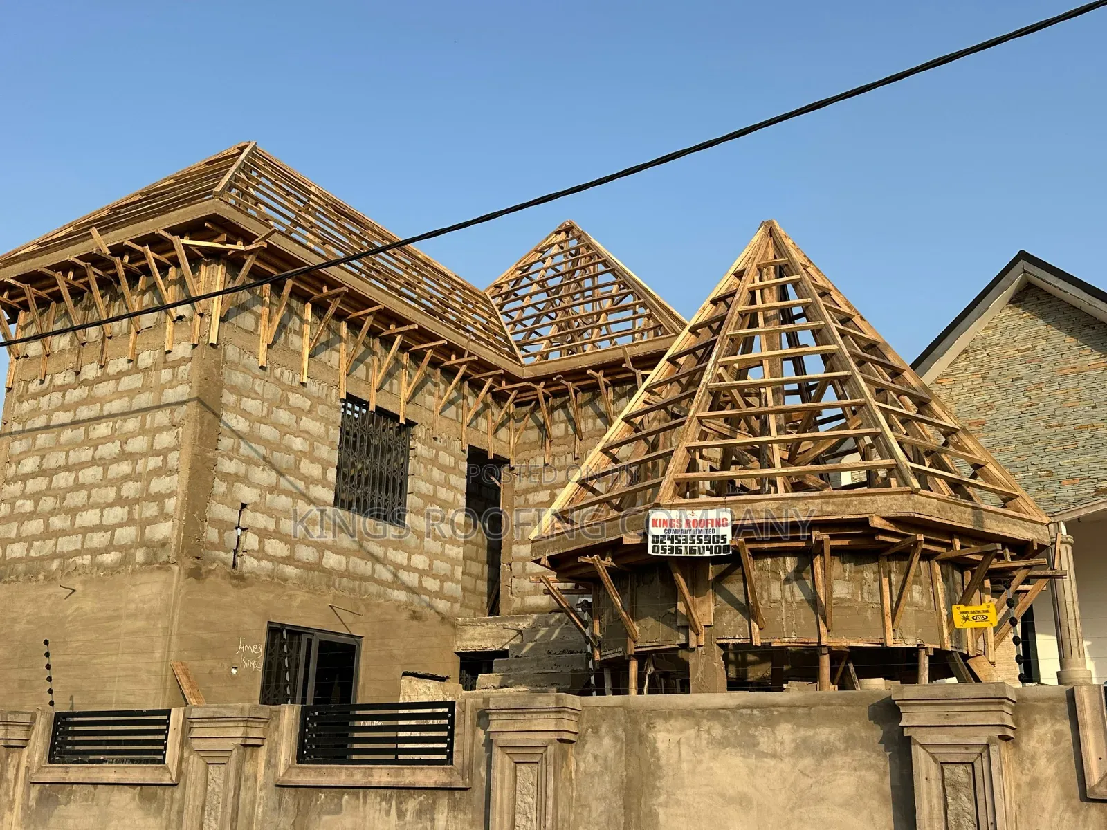 Euro Roofing Project Commencing by Kings Roofing Company Limited