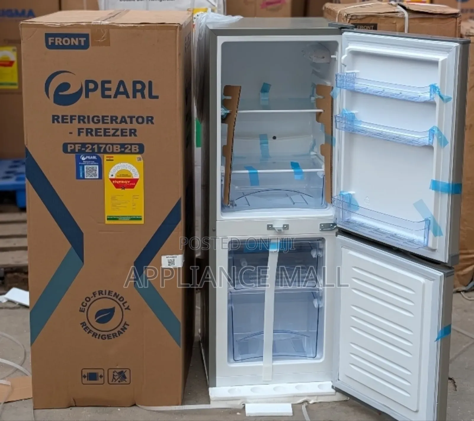 Pearl Fridge Pf1270b-2b (125l)