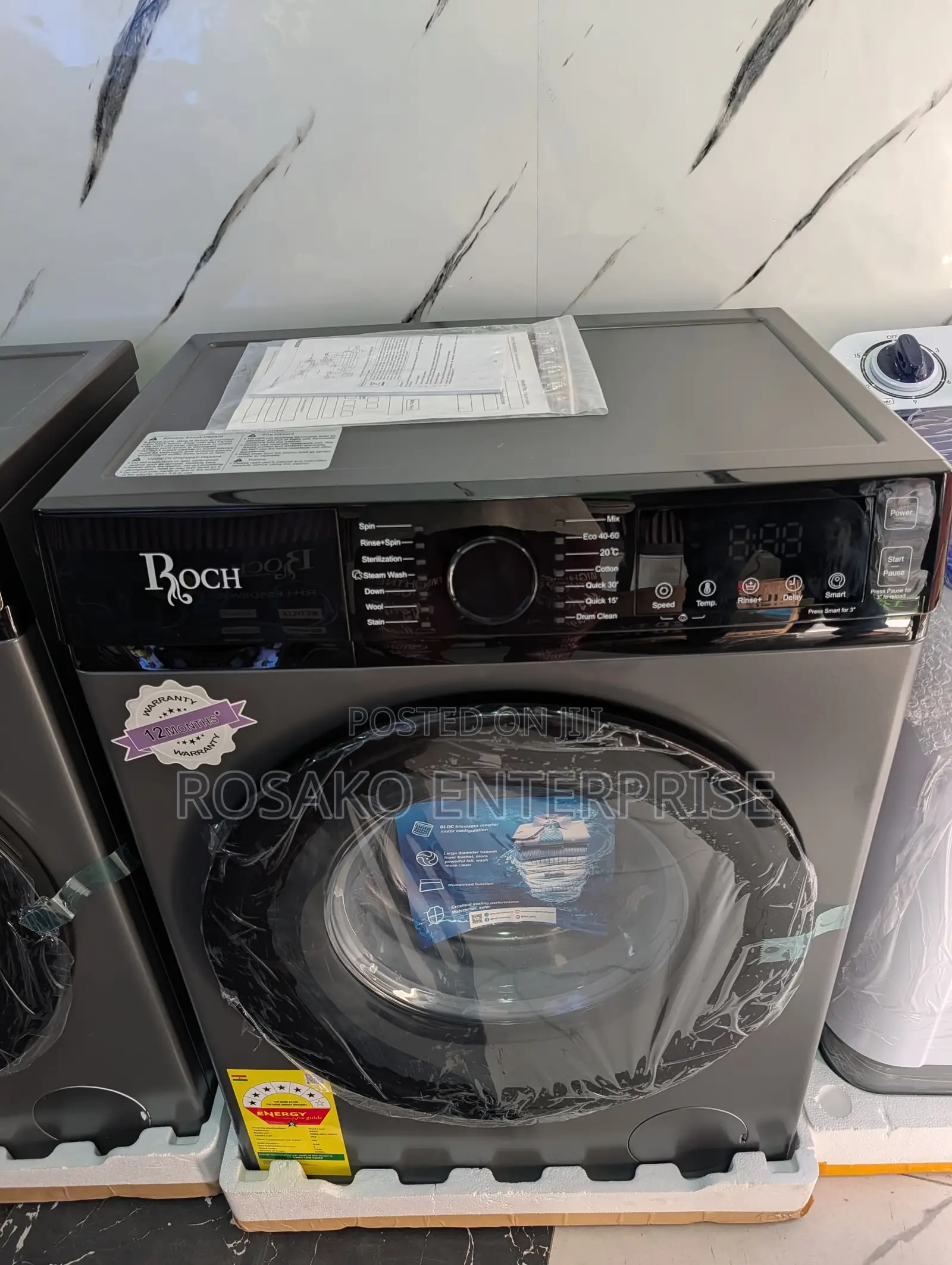 Roch 8kg Front Load Fully Automatic Washing Machine