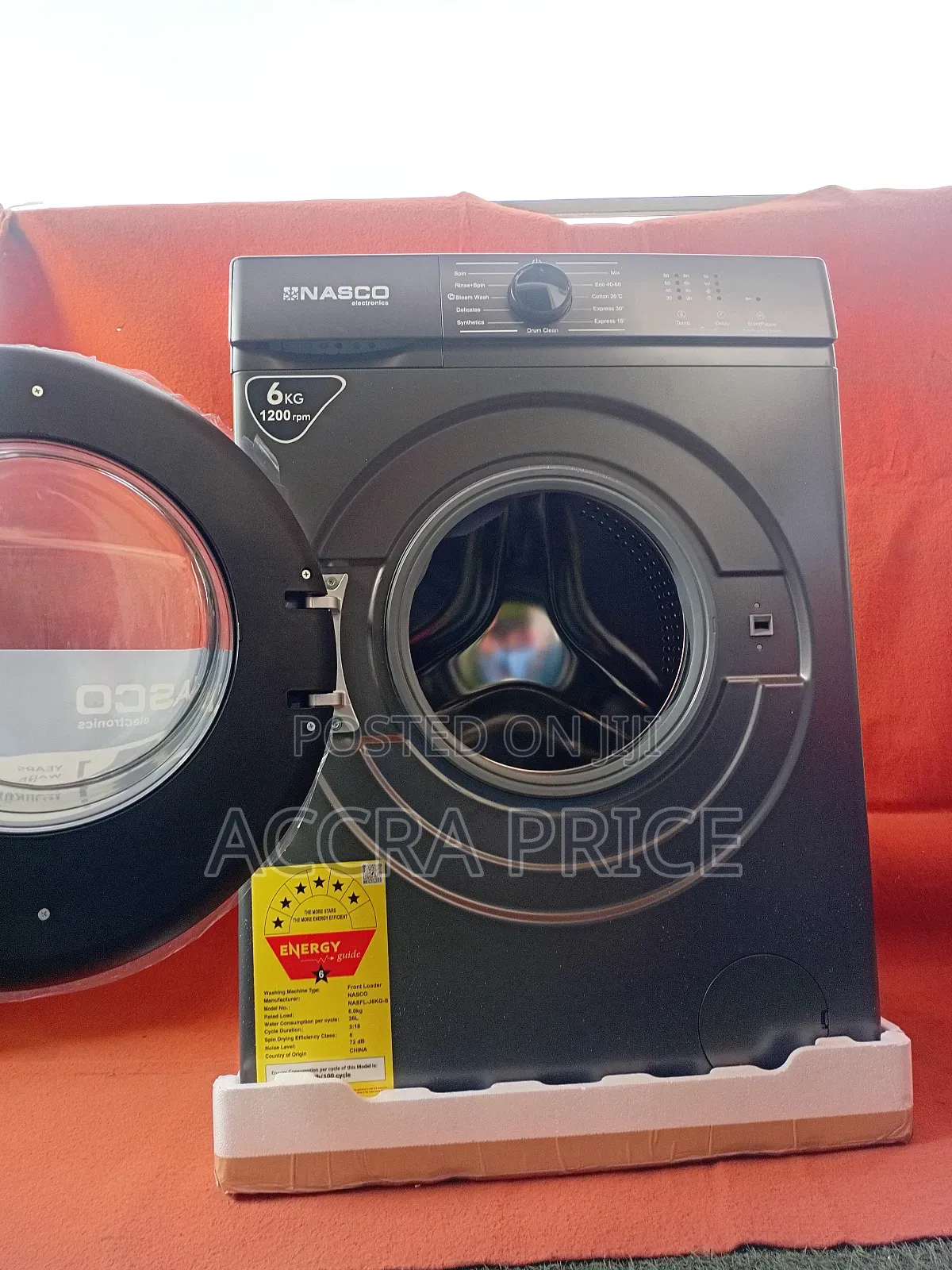 Smart Washing Machine With Nasco 6kg Inverter Washing Machine
