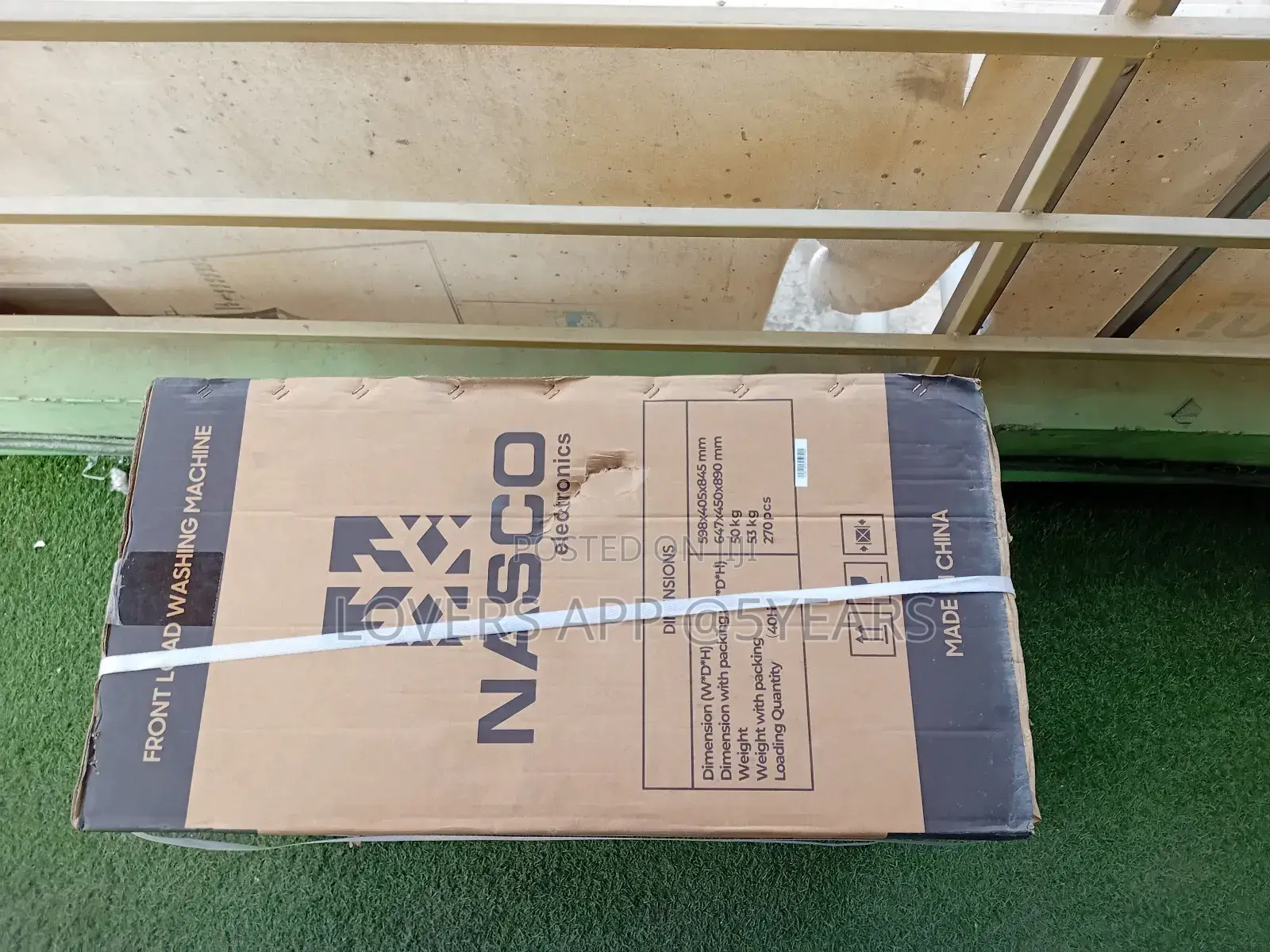 Nasco 6kg Washing Machine, Compact Washing Machine