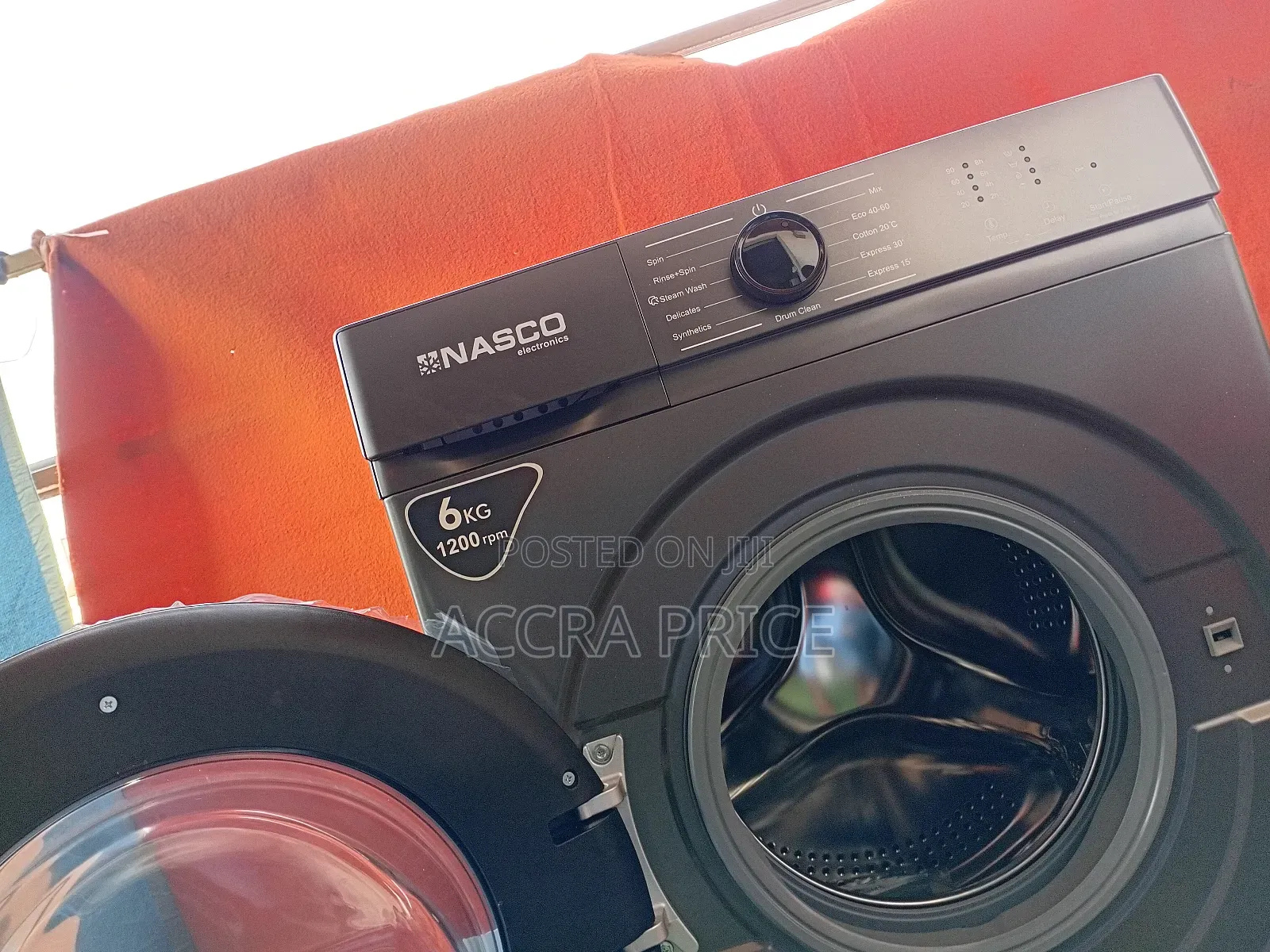 Less Energy Washing Machine,Nasco 6kg Front Load Washing Machine