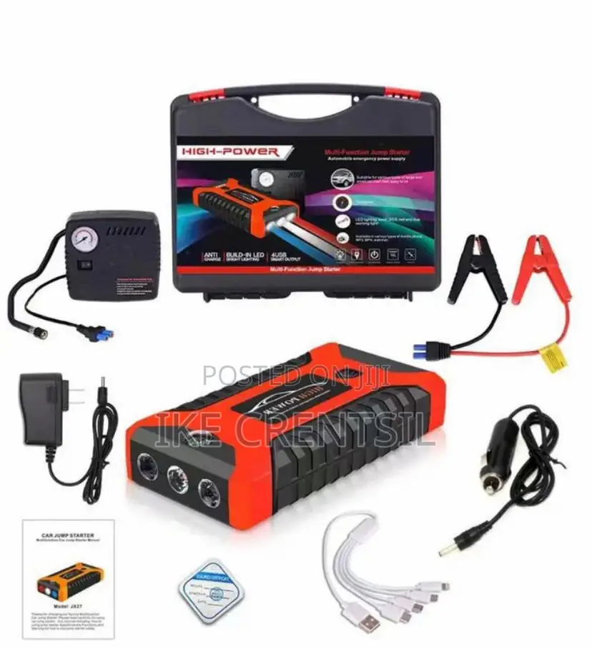 Jump Starter Tyre Inflator