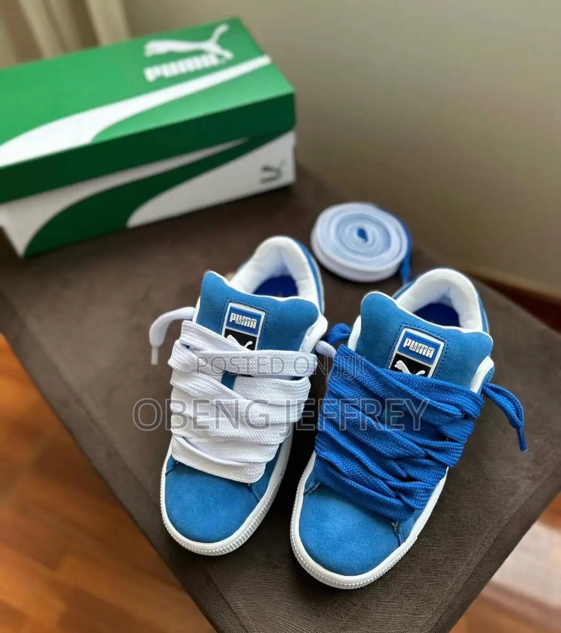 Original Puma Xl Suede Blue/White
