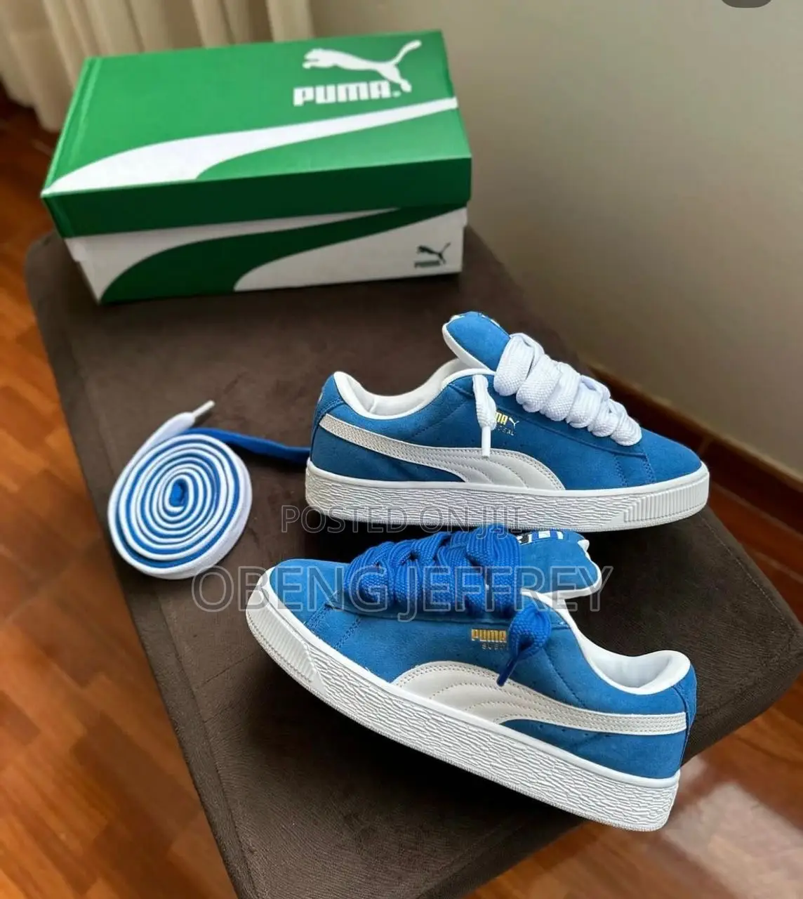Original Puma Xl Suede Blue/White