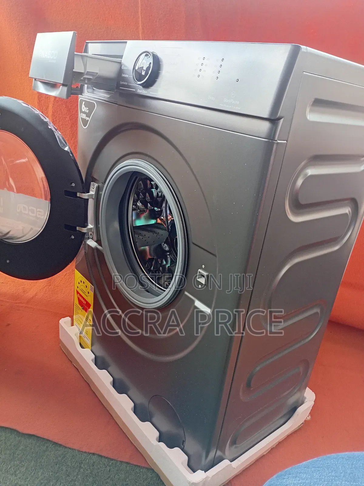 Time Saving Washing Machine,Nasco 6kg Front Load Washing Machine
