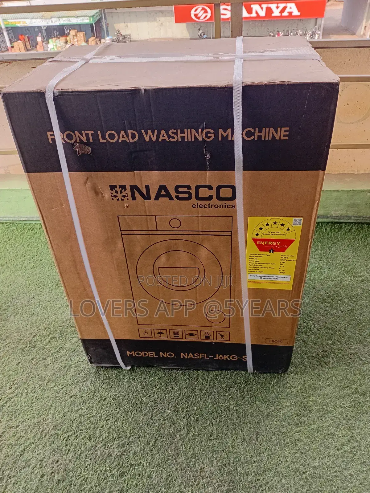 Luxury Smart Washing Machine, Nasco 6kg Washing Machine