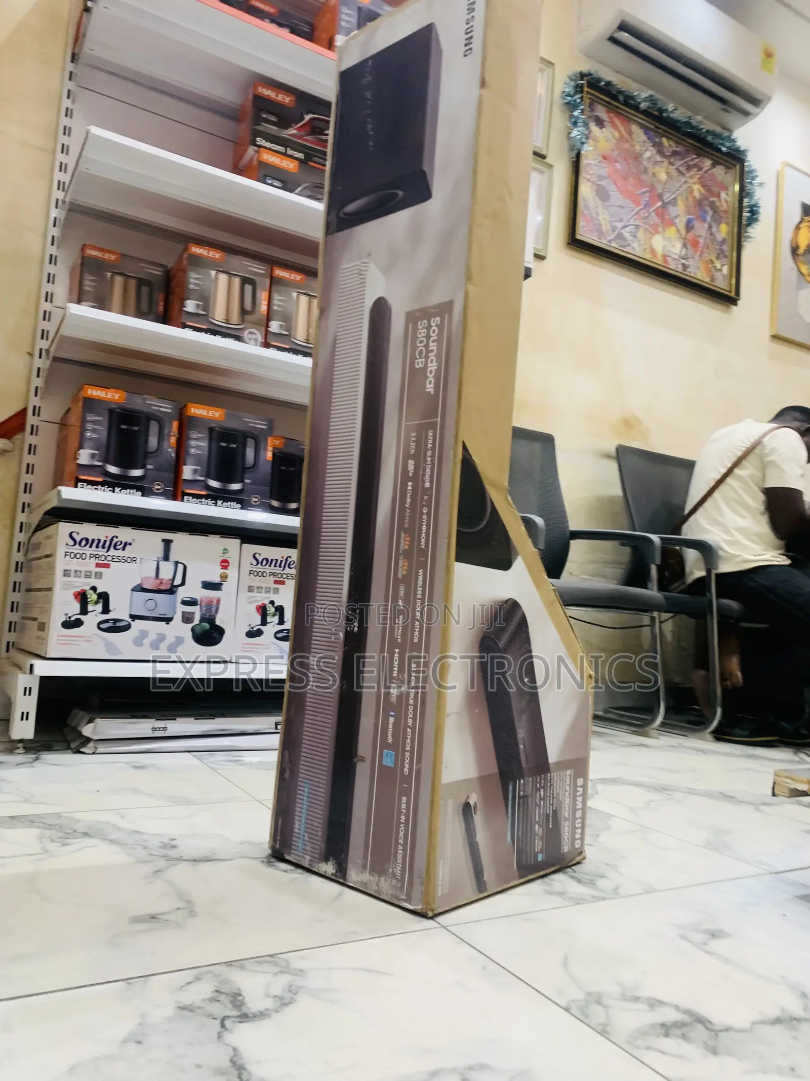 Samsung S80cb Soundbar With Woofer Black