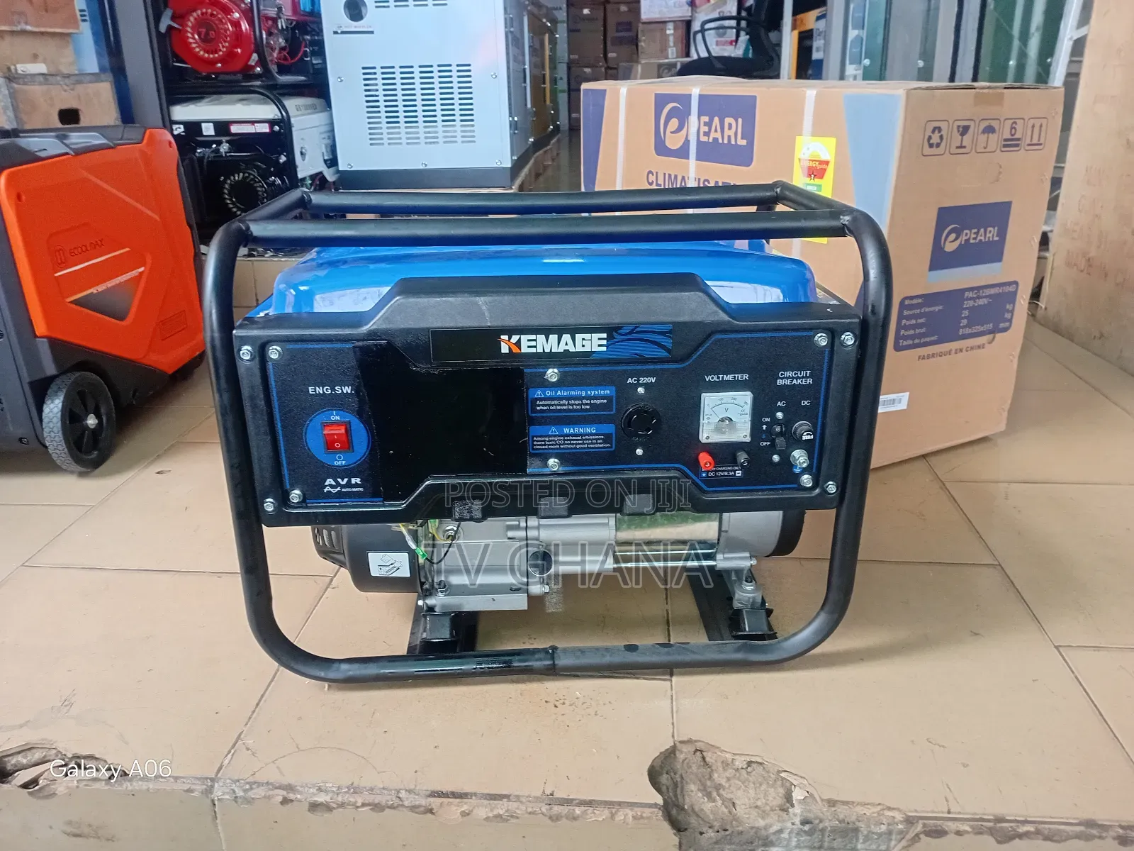 Kemage 7.0 Manual Start Generator – Heavy Duty Power Machine7.0