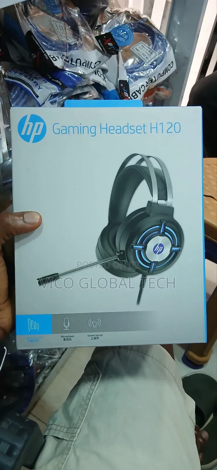 Gaming Headset With Usb/Aux Pin