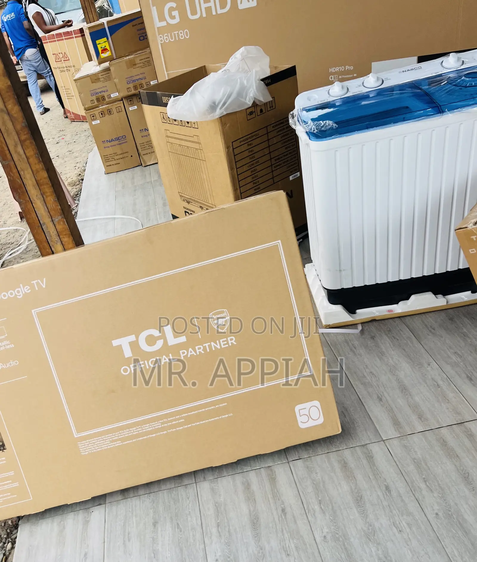 Get New TCL 50 Inch Qled Smart Screen Android Television(2025)