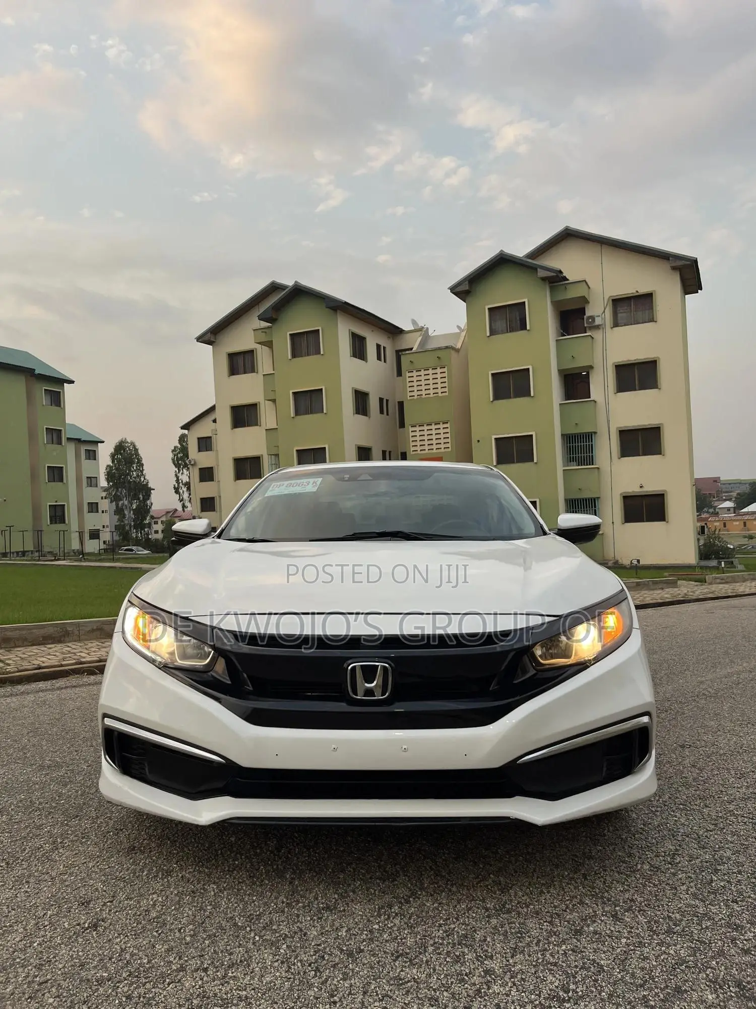 Honda Civic EX Sedan 2019 White