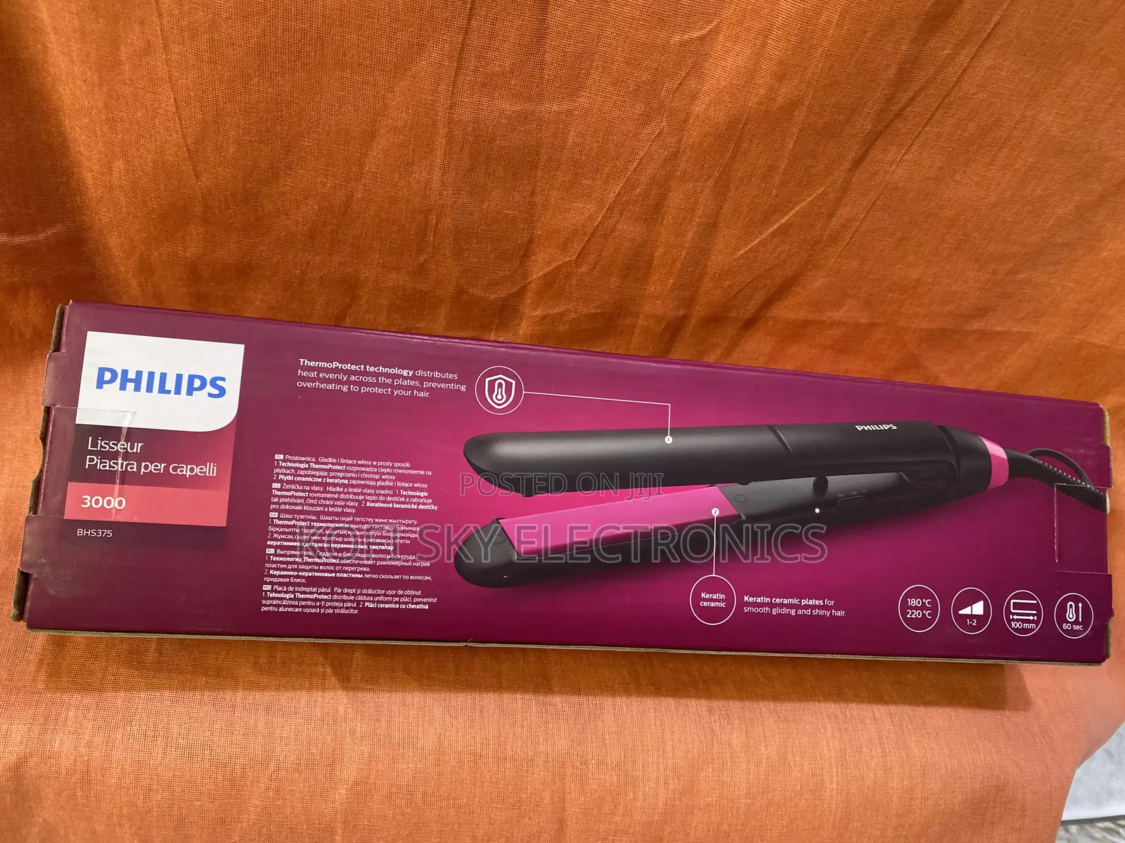 Philips Hair Straightener Bhs375/00