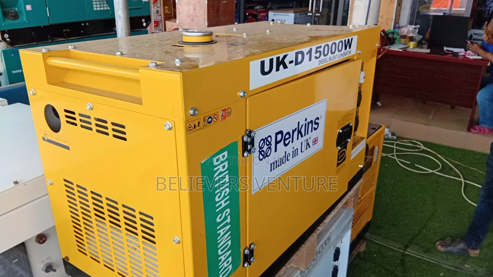 Original Uk 15kva Generator – Perkins Powered