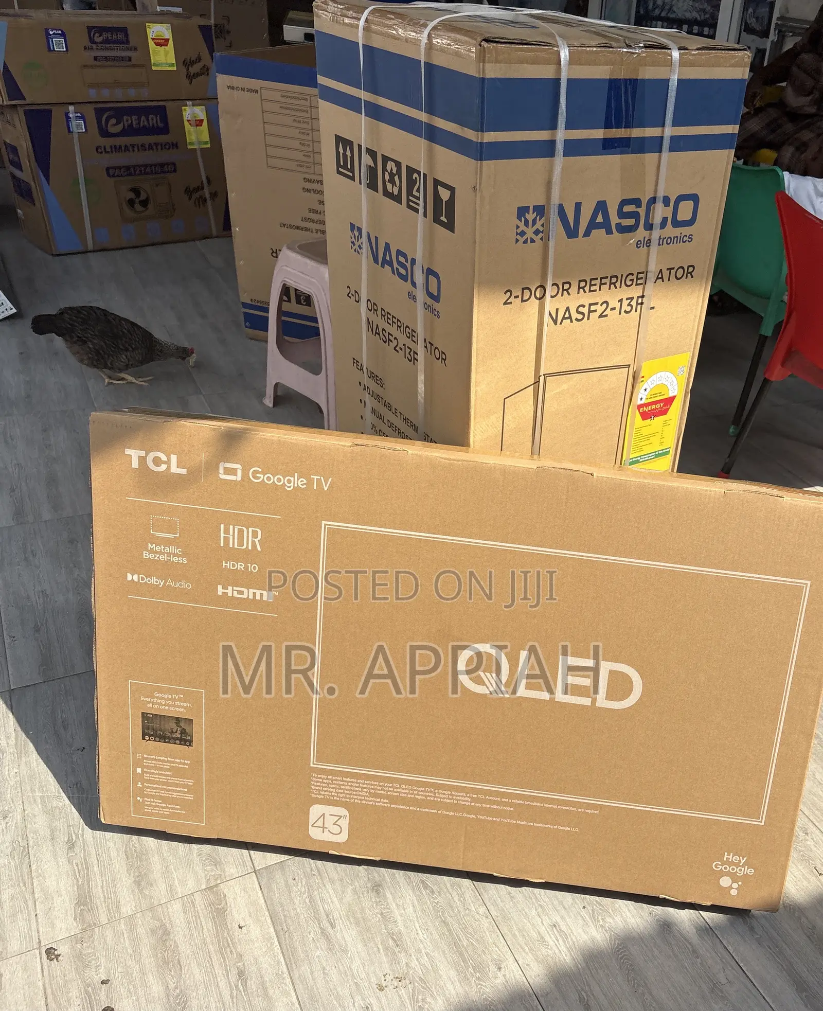 Brand New Tcl 43s5k 43” Smart Satellite Android Tv(2025 Model)..