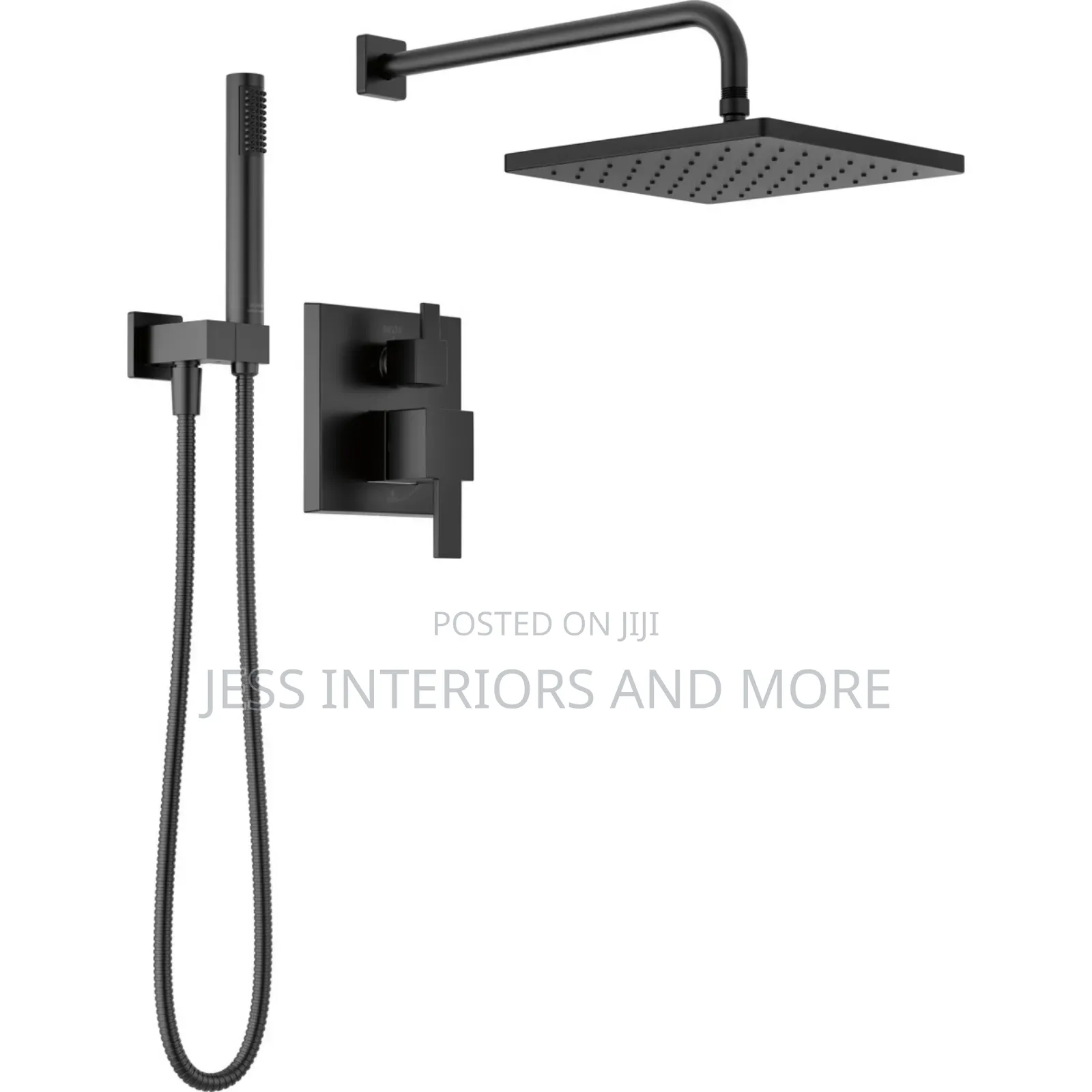 Delta Rain Shower Head With Handheld Spray, Shower Faucet Set