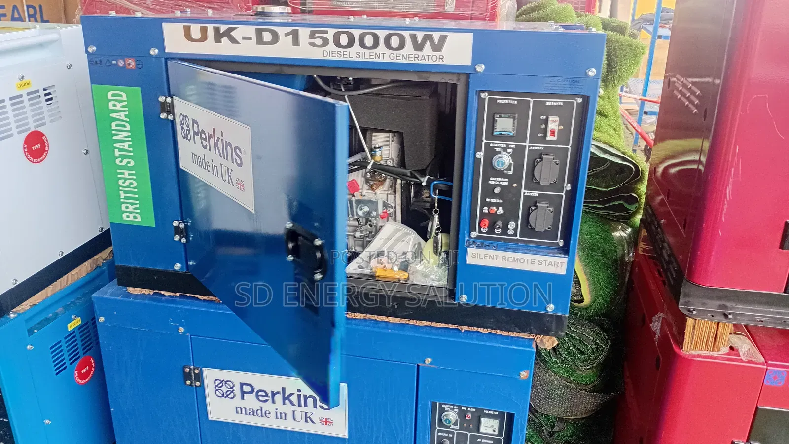 Uk Perkins Engine 15kva Diesel Generator Perkins 15kva