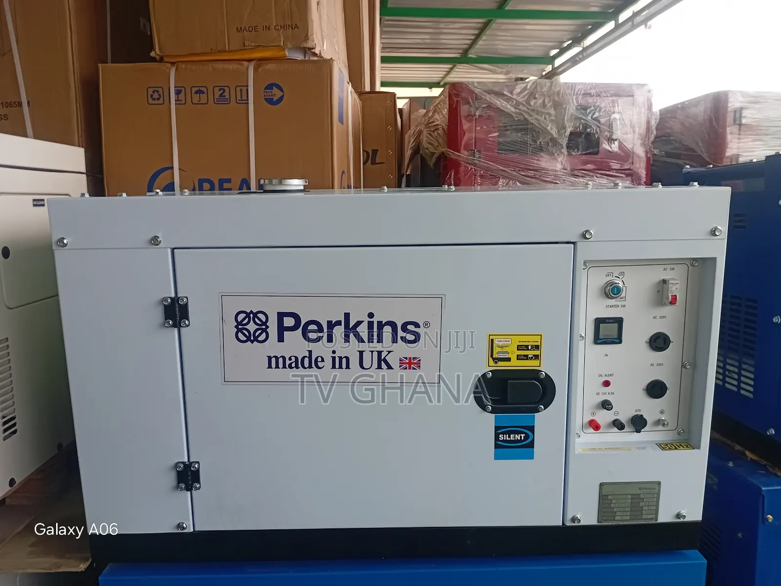 Perkins 15kva 16.5kw Industrial Diesel Gen Set – Key Start 15kva