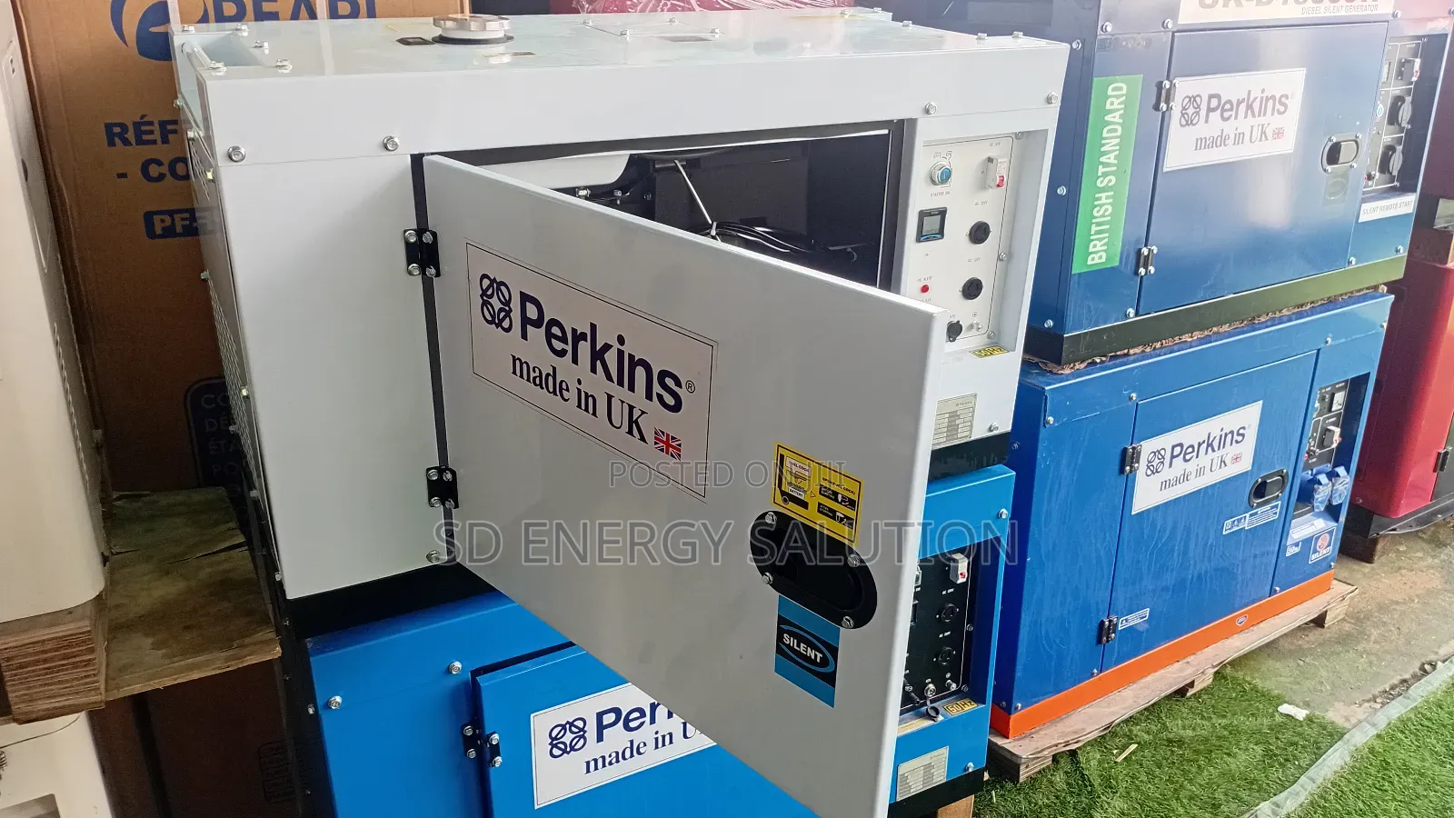 Silent 18kva Diesel Generator From Perkins 18kva Gen
