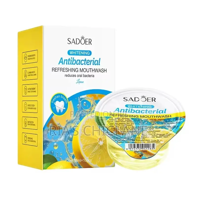 Antibacterial Mouth Wash (Lemon Flavor)