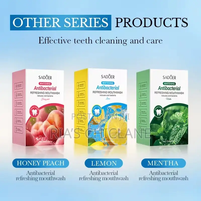 Antibacterial Whitening Oral Wash