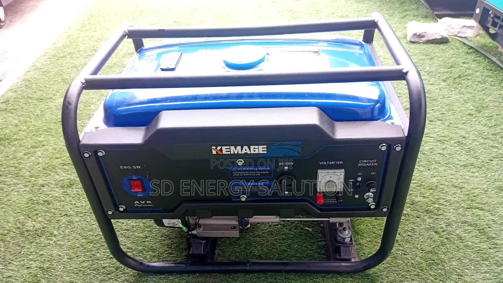 Heavy-Duty 7kva Kemage Generator 7kva