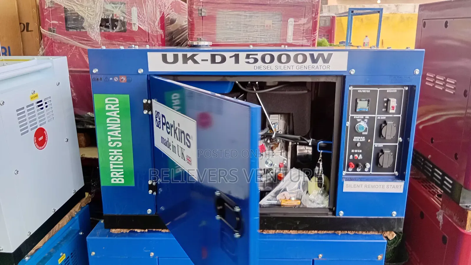 British Engineered 15kva Generator – Perkins Powered